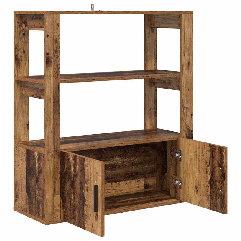80cm Sideboard, Old Wood
