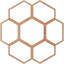 Médaillon de plafond en bois Florin-63411883-63411861