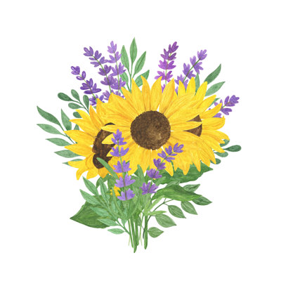 Bouquet - Wrapped Canvas Painting
