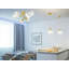 Alyissa Glass Semi Flush Mount