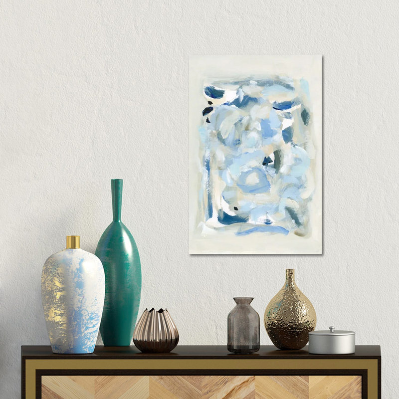 Tinted Abstract III 1 Piece Wall Art on Canvas, 30.48 cm H x 45.72 cm W, Canvas