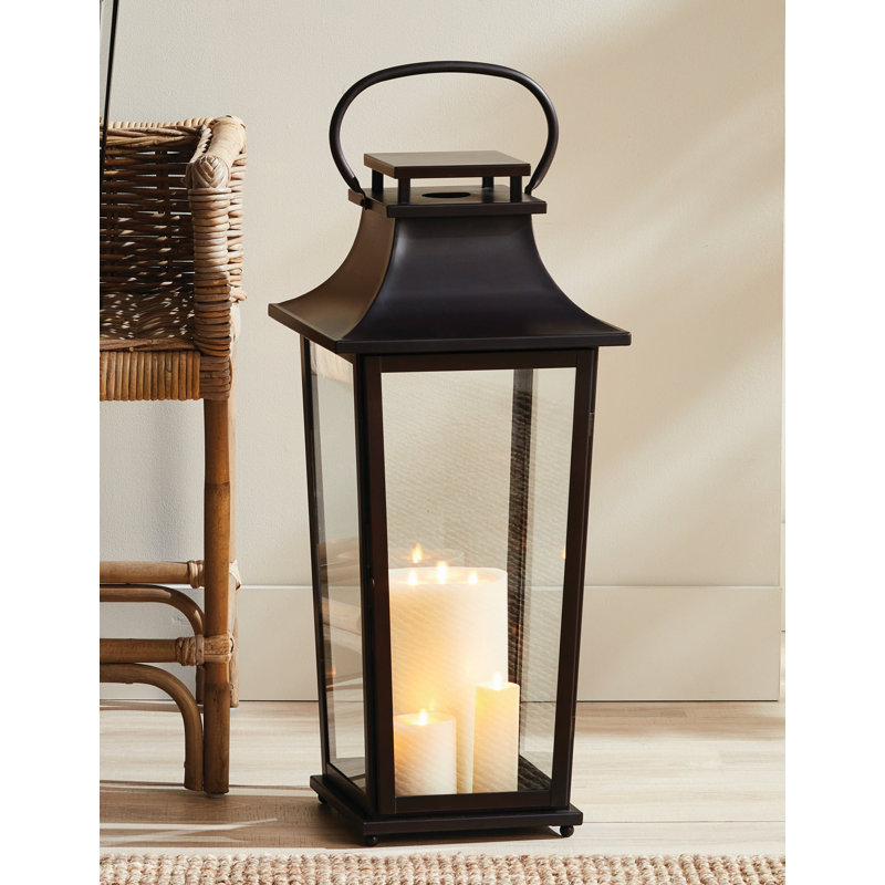 Lantern, 32" H x 13" W x 13" D