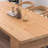 Burlywood Rectangular Solid Wood with 2 drawers desk-89963968
