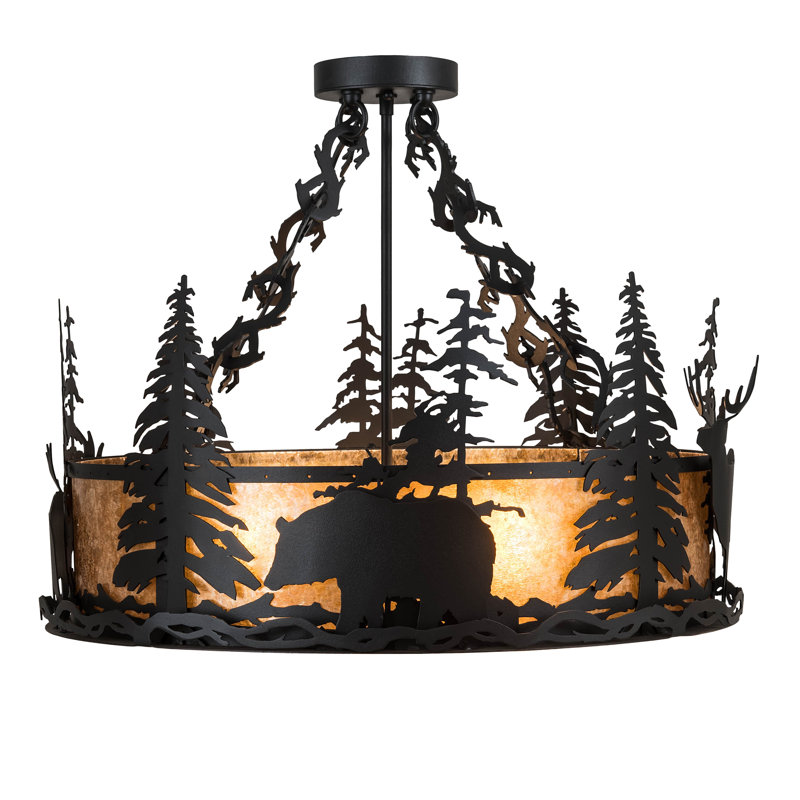 Lizarraga 4 - Light Semi Flush Mount