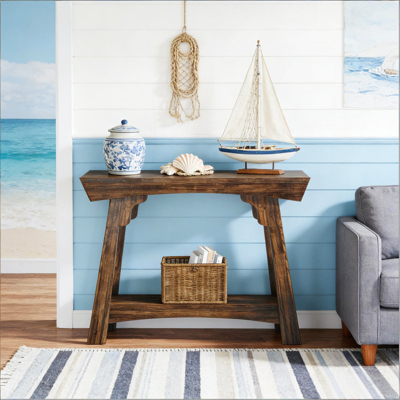 2-Tier Hall Table,Entryway Table,Console Table