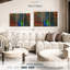«Colorful Peacock Wall Art» sur toile-1411755253