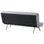 2 Seater Fabric Sofa Bed-2028116589