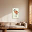 Animaux, animaux, écarlate, oiseau, impression sur toile-923333898