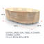 Housse pour ensemble de table et chaises de patio Eduardo-1990747229