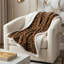 Jeté en molleton Sherpa de Lavish Home - Jeté réversible lavable à la machine de 50 x 60 pouces - Couvertures moelleuses pour canapé, chaise ou lit