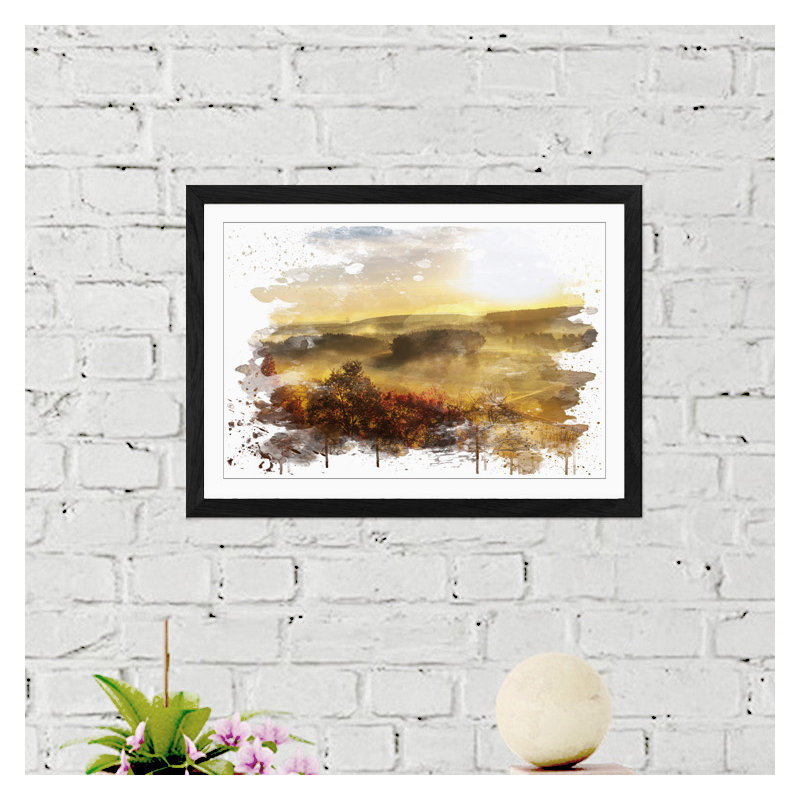 Print, 45cm H x 62cm W, Framed Picture