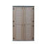 Armoire de rangement extérieure l 4 pi x P 2 pi 5 po