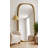 Darcee Floor Mirror - Antique Gold