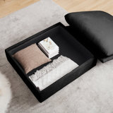 Corduroy Fabric Ottomans Footrest To Combine With 2 Seater Sofa, 3 Seater Sofa And 4 Seater Sofa