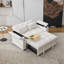 2 Seater Fabric Sofa Bed-1883693348