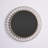 Andre Solid Wood Circle Wall Mirror