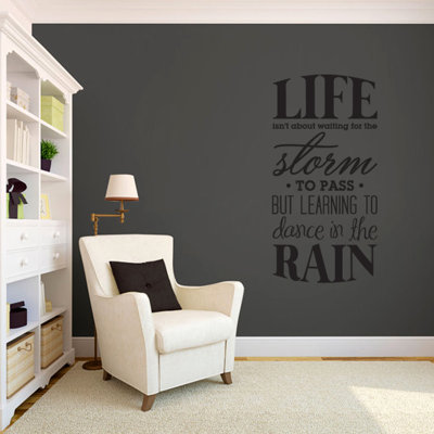Text & Numbers Non-Wall Damaging Wall Decal