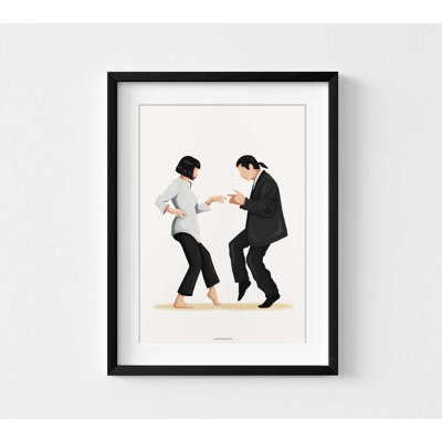 Dance Print: Modern Pop Culture Art (Framed, Ready to Hang)