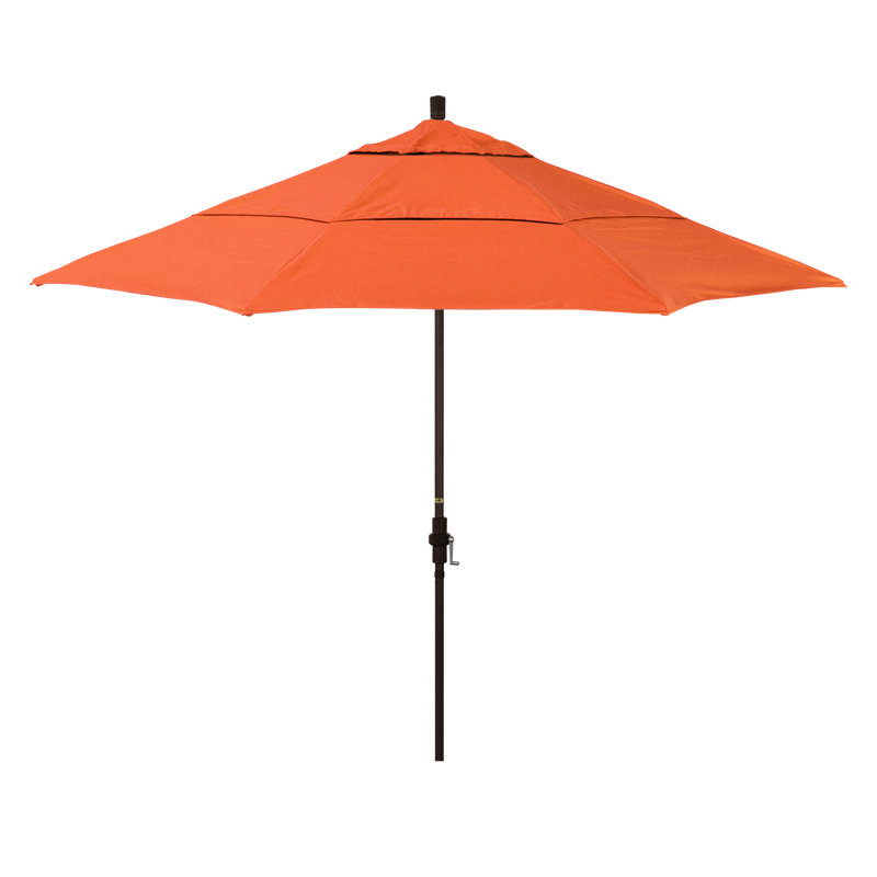 Parasol de marché Broadmeade octogonal Sunbrella, Toile Sunbrella® Melon
