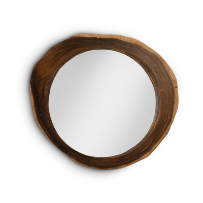 Freeform Rustic Accent Mirror