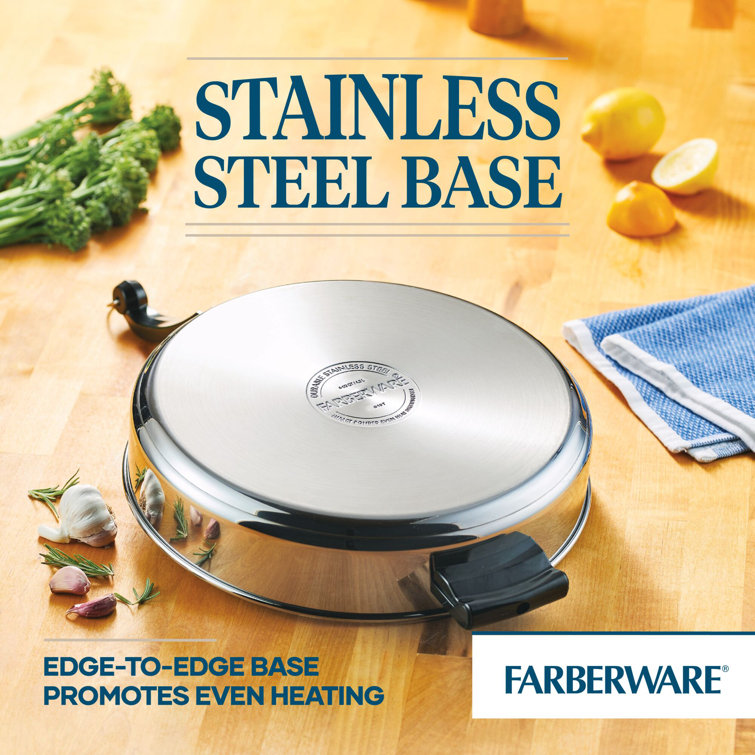 Fingerhut - Farberware Classic 12-Cup Stainless Steel Stovetop
