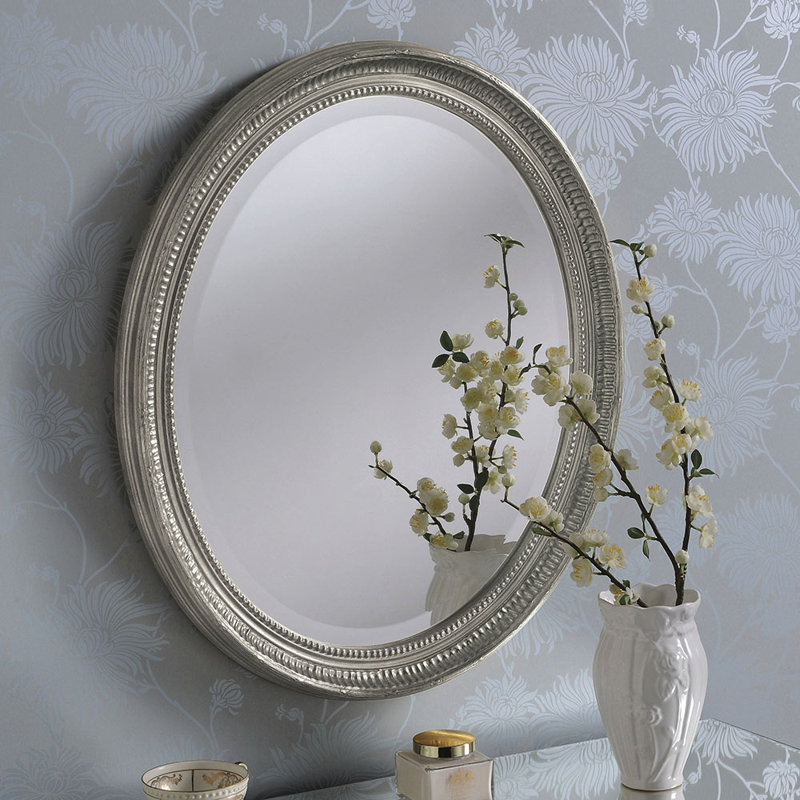 Burbage Wall Mirror, Silver