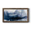 Indigo Tides - Peinture sur toile encadrée-1523197117