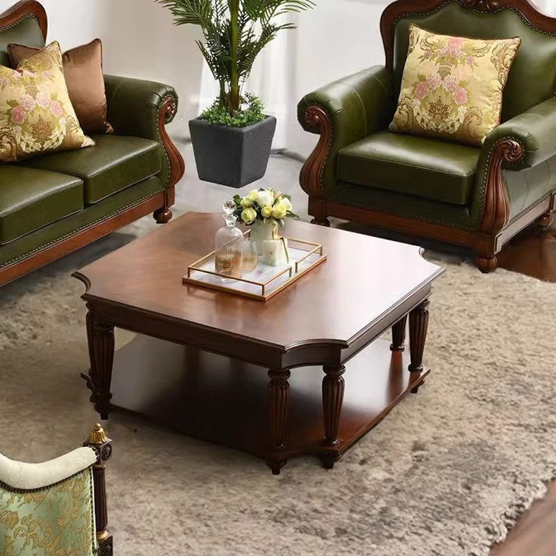 French Small Vintage Coffee Table