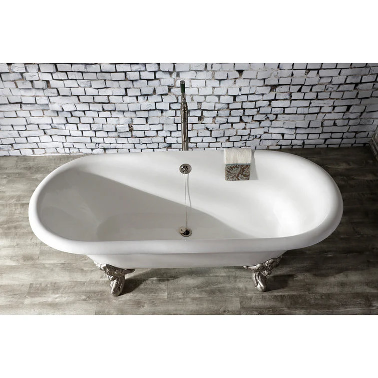 Kingston Brass Vintage Brass Chain and Stopper Tub Waste and Overflow