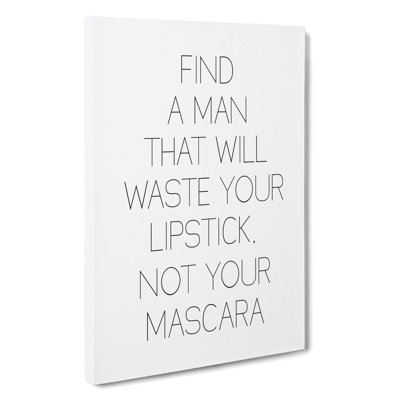 Find A Man - Wrapped Canvas Print