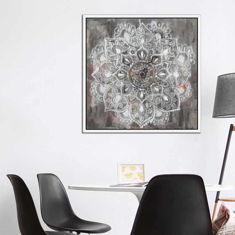 Danhui Nai - Print on Canvas, White Floater Framed, 30.48 cm H x 30.48 cm W