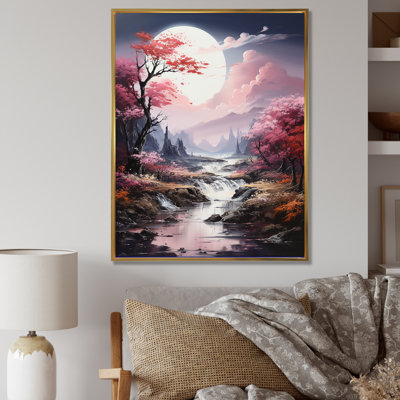 «Water Stream Charm» - reproduction d'art