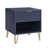 20" Fluted Nightstand (1-Drawer)-1583540463