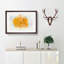 Slices of the Orange in Abstract - Picture Frame Graphic Art Print-55739783-55739784