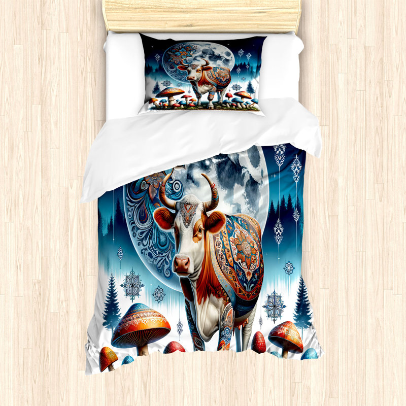 Rustic Duvet Cover, Twin Duvet Cover + 1 Standard Shams