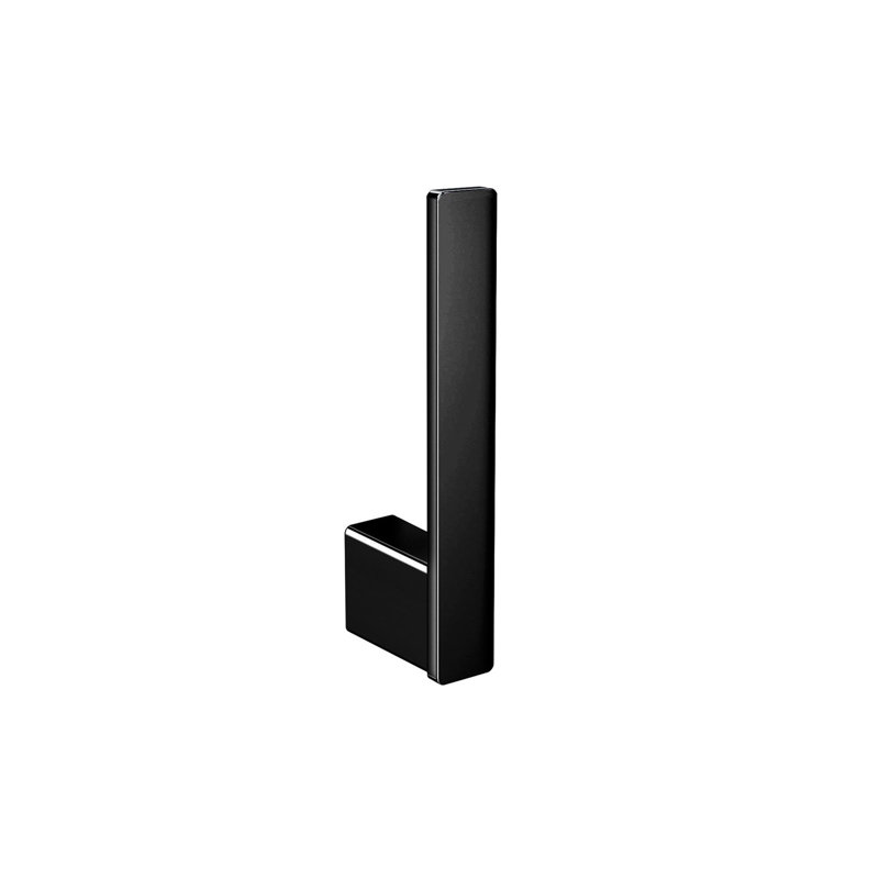 Wall Mount Toilet Paper Holder, Black