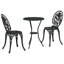 Vidaxl Garden Bistro Set 3 Pcs Aluminium-117955462