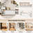 77.5" Wide Shoe Storage Bench With Cushion And Cabinet Entryway Bench Storage Bench-326803537