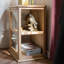 Vitrines en bois massif et verre trempé Burlywood