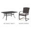 Gregoy 6 - Person Extendable Four Leg Dining Set-707546261