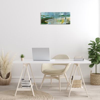 Sea View Impression Canvas Wall Art by Donna Weathers