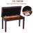 Padded Storage Piano Bench Artist Keyboard Seat Faux Leather Brown,wood-1188853580-1078995547