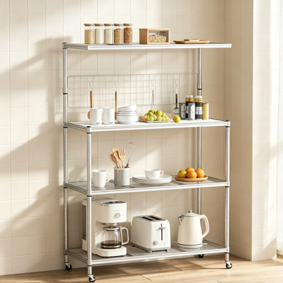 107 cm W Steel Shelving Unit