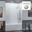 Baignoire de trempage en alcôve en acrylique avec drain et trop-plein 60 po x 30 po Flint, disponible en 5 finitions-49416749-90182512