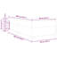  Structure de lit avec matelas en similicuir 35,4 "x 78,7" blanc-105093648-105093649