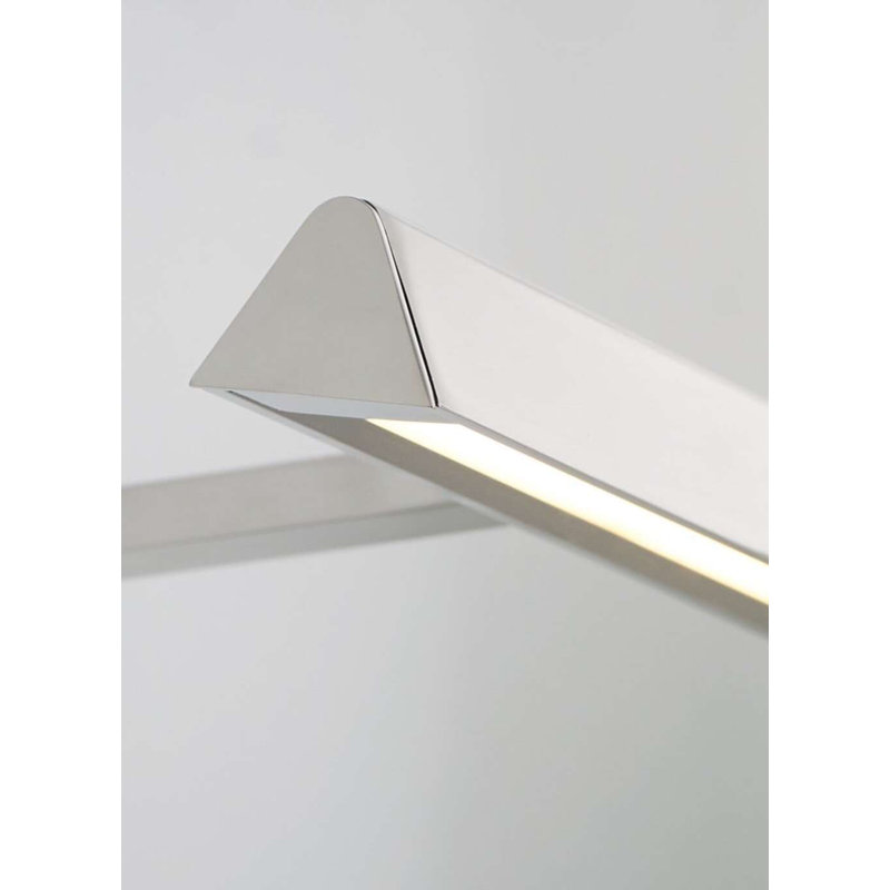 Dessau Dimmable LED Wall Mounted Picture Light, Polished Nickel