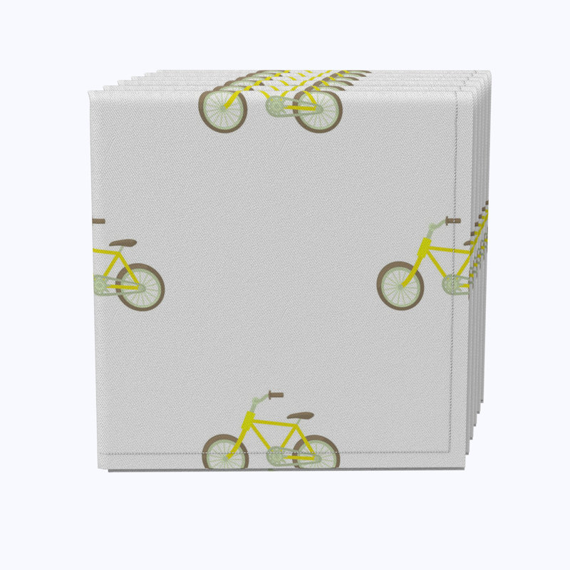Cotton Twill No Pattern Square Napkin