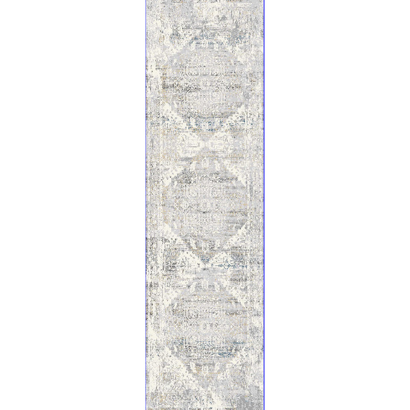 Newkirk Viscose Oriental Indoor Rug, Runner 2'2" x 7'7"