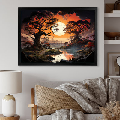 «African Baobab Tales I» sur toile