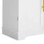 Armoire de cuisine de style campagnard de 78,2 po de hauteur avec 8 tablettes de porte, armoire de rangement avec 4 tablettes réglables, tiroir caché-162805531
